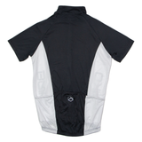 BRIKO Cycling Mens Jersey Black 1/2 Zip S