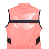 CROSSWAVE Cycling Womens Jersey Pink Sleeveless 1/2 Zip M