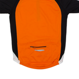 CRAFT Cycling Mens Jersey Orange 1/2 Zip M