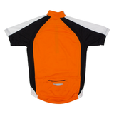 CRAFT Cycling Mens Jersey Orange 1/2 Zip M