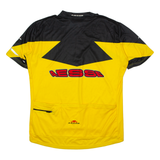 AESSE Cycling Mens Jersey Yellow 90s 1/4 Zip XL