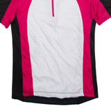 CRANE Cycling Womens Jersey White 1/4 Zip UK 10