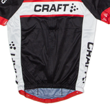 CRAFT Full Zip Cycling Mens Jersey Black High Neck S
