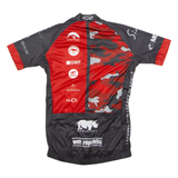 ENJOY Full Zip Cycling Womens Jersey Red High Neck S