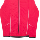 CRIVIT SPORTS Full Zip Cycling Womens Jersey Pink Long Sleeve High Neck S