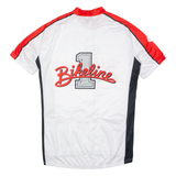 CUORE Cycling Mens Jersey White 1/2 Zip XL