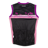 SHIMANO Cycling Mens Jersey Black Sleeveless V-Neck M