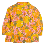 GASSES Womens Jacket Yellow Crazy Pattern M
