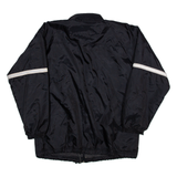 REEBOK Mens Coat Black Nylon 90s S