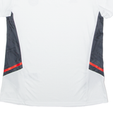 ADIDAS FC Bayern Munchen Training Womens Football Shirt Jersey White V-Neck M