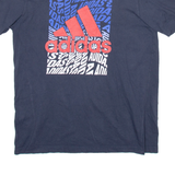 ADIDAS Mens T-Shirt Blue M