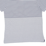 LYLE & SCOTT Mens Polo Shirt Blue Striped M