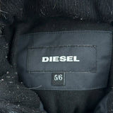 Age 5-6 Diesel Parka - Small Gray Polyester