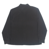 NOTATIONS Womens Shirt Black Collared Long Sleeve L
