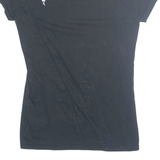 Womens Printed Blouse Black S