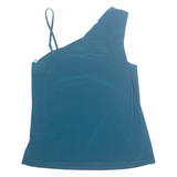 YESSICA Womens Blouse Blue One Shoulder S