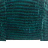 FADED GLORY Womens Blouse Green Long Sleeve L