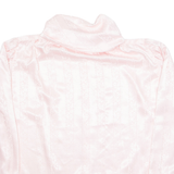 JULIETTA Womens Printed Shirt Pink Collared Long Sleeve Crazy Pattern M