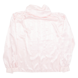 JULIETTA Womens Printed Shirt Pink Collared Long Sleeve Crazy Pattern M