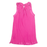 BANANA REPUBLIC Womens Vest Pink Sleeveless M