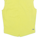 ADIDAS Womens Vest Green High Neck Sleeveless UK 12