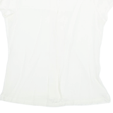 MADISON Womens Blouse White Silk M