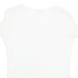 MADISON Womens Blouse White Silk M