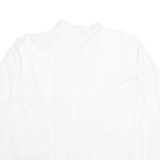Womens Shirt White Collared Long Sleeve M