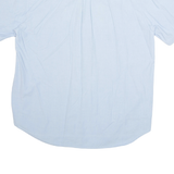 CHRISTIAN LEONARD Womens Shirt Blue Crazy Pattern M