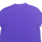 DANA BUCHMAN Womens Shirt Purple L