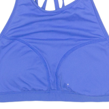 REEBOK Womens Sports Vest Blue Sleeveless XS