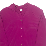 KAREN SCOTT Womens Shirt Pink V-Neck Long Sleeve UK 16