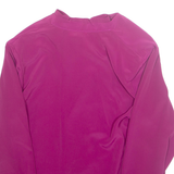 KAREN SCOTT Womens Shirt Pink V-Neck Long Sleeve UK 16