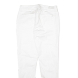 TOMMY HILFIGER Womens Trousers White Slim Tapered W27 L26