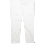 TOMMY HILFIGER Womens Trousers White Slim Tapered W27 L26