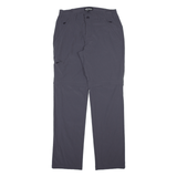 WEISSENSTEIN Detachable Legs Womens Trousers Grey Regular Straight W30 L32