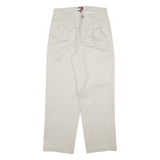 TOMMY HILFIGER Mens Trousers Grey Relaxed Straight W31 L30