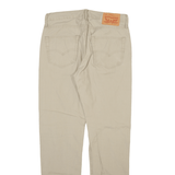 LEVI'S 522 Mens Trousers Beige Regular Straight W29 L32