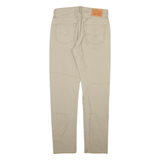 LEVI'S 522 Mens Trousers Beige Regular Straight W29 L32