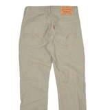 LEVI'S Workwear Mens Trousers Beige Regular Straight W29 L30