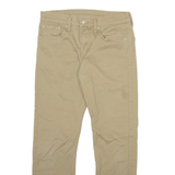 LEVI'S 502 Mens Trousers Beige Regular Straight W29 L30