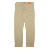 LEVI'S 502 Mens Trousers Beige Regular Straight W29 L30