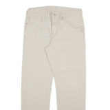 LEVI'S 513 Mens Trousers Grey Slim Straight W31 L30