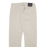 LEVI'S 513 Mens Trousers Grey Slim Straight W31 L30