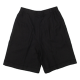 Womens Casual Shorts Black UK 12 W28