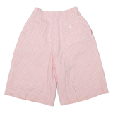 OLIVER GRANT Womens Casual Shorts Pink Gingham XXS W24