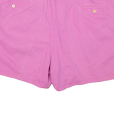 POLO RALPH LAUREN Womens Chino Shorts Pink XL W36