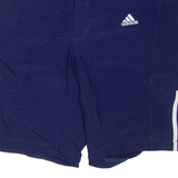 ADIDAS Mens Sports Shorts Blue M W34