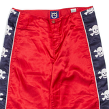 Mens Casual Shorts Red S W28