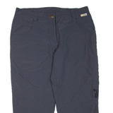 JACK WOLFSKIN 3/4 Length Womens Workwear Shorts Grey L W32